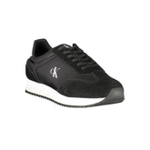 Calvin Klein Black Leather Men Sneaker
